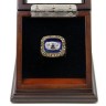 NFL 1973 Super Bowl VIII Miami Dolphins Championship Replica Fan Ring with Wooden Display Case
