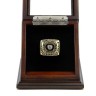 NFL 1974 Super Bowl IX Pittsburgh Steelers Championship Replica Fan Ring with Wooden Display Case