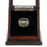 NFL 1975 Super Bowl X Pittsburgh Steelers Championship Replica Fan Ring with Wooden Display Case