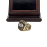 NFL 1975 Super Bowl X Pittsburgh Steelers Championship Replica Fan Ring with Wooden Display Case