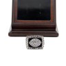 NFL 1976 Super Bowl XI Los Angeles/Oakland Raiders Championship Replica Fan Ring with Wooden Display Case