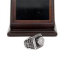 NFL 1976 Super Bowl XI Los Angeles/Oakland Raiders Championship Replica Fan Ring with Wooden Display Case