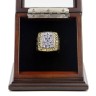 NFL 1977 Super Bowl XII Dallas Cowboys Championship Replica Fan Ring with Wooden Display Case