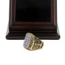 NFL 1977 Super Bowl XII Dallas Cowboys Championship Replica Fan Ring with Wooden Display Case