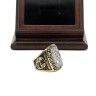 NFL 1978 Super Bowl XIII Pittsburgh Steelers Championship Replica Fan Ring with Wooden Display Case