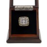 NFL 1979 Super Bowl XIV Pittsburgh Steelers Championship Replica Fan Ring with Wooden Display Case