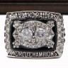 NFL 1980 Super Bowl XV Los Angeles/Oakland Raiders Championship Replica Fan Ring with Wooden Display Case