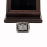 NFL 1980 Super Bowl XV Los Angeles/Oakland Raiders Championship Replica Fan Ring with Wooden Display Case