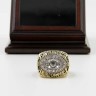 NFL 1981 Super Bowl XVI San Francisco 49Ers Championship Replica Fan Ring with Wooden Display Case