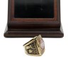 NFL 1982 Super Bowl XVII Washington Redskins Championship Replica Fan Ring with Wooden Display Case