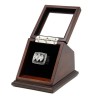 NFL 1983 Super Bowl XVIII Los Angeles/Oakland Raiders Championship Replica Fan Ring with Wooden Display Case