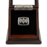 NFL 1983 Super Bowl XVIII Los Angeles/Oakland Raiders Championship Replica Fan Ring with Wooden Display Case