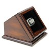 NFL 1983 Super Bowl XVIII Los Angeles/Oakland Raiders Championship Replica Fan Ring with Wooden Display Case