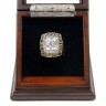 NFL 1984 Super Bowl XIX San Francisco 49Ers Championship Replica Fan Ring with Wooden Display Case