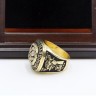 NFL 1985 Super Bowl XX Chicago Bears Championship Replica Fan 18K Gold Plated Ring with display case