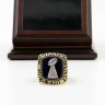 NFL 1986 Super Bowl XXI New York Giants Championship Replica Fan Ring with Wooden Display Case