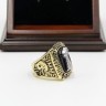 NFL 1986 Super Bowl XXI New York Giants Championship Replica Fan Ring with Wooden Display Case