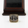 NFL 1988 Super Bowl XXIII San Francisco 49Ers Championship Replica Fan Ring with Wooden Display Case