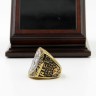 NFL 1989 Super Bowl XXIV San Francisco 49Ers Championship Replica Fan Ring with Wooden Display Case