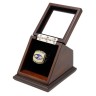 NFL 1990 Super Bowl XXV New York Giants Championship Replica Fan Ring with Wooden Display Case