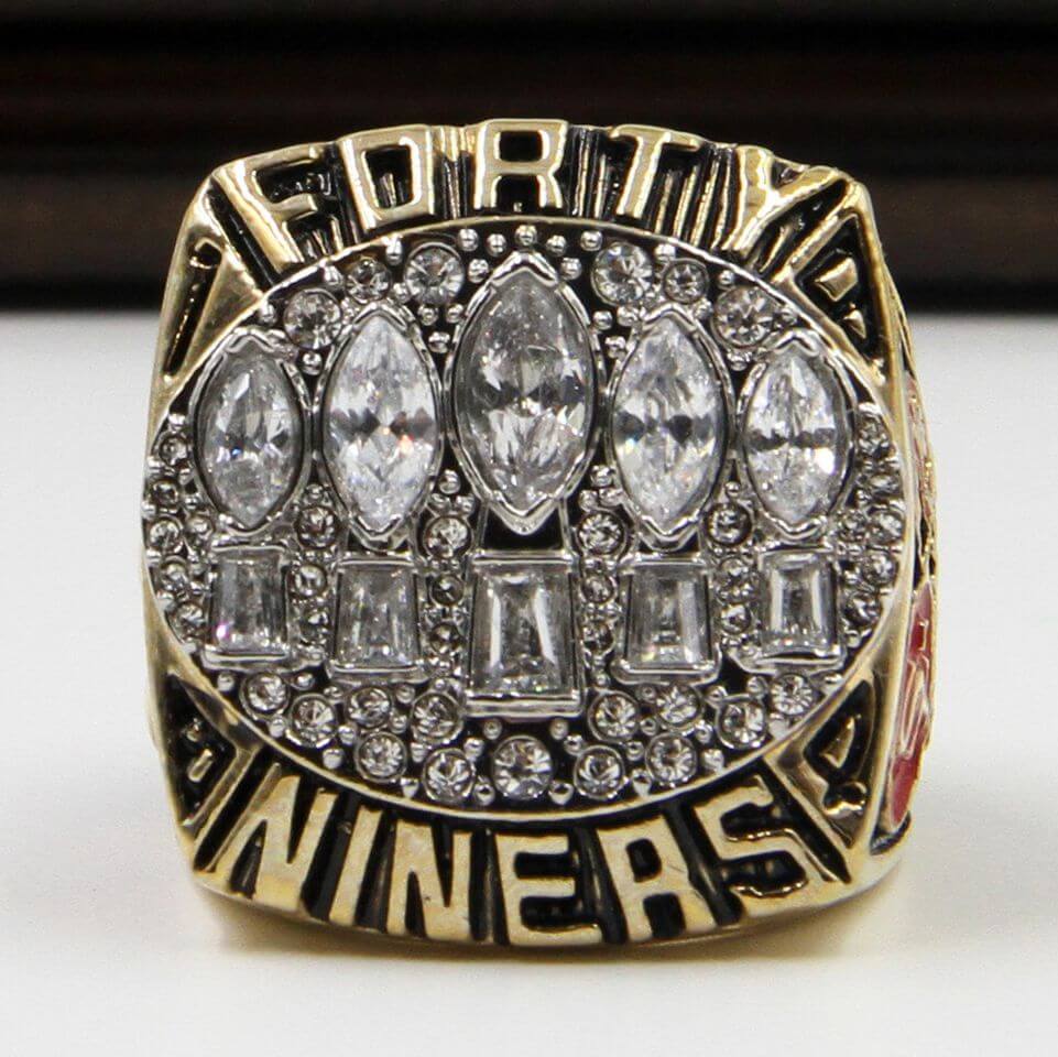 Lot Detail - 1981 San Francisco 49ers Super Bowl Championship Ring (Joe  Montana Balfour Design)