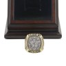 NFL 1995 Super Bowl XXX Dallas Cowboys Championship Replica Fan Ring with Wooden Display Case