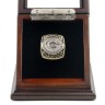 NFL 1996 Super Bowl XXXI Green Bay Packers Championship Replica Fan Ring with Wooden Display Case