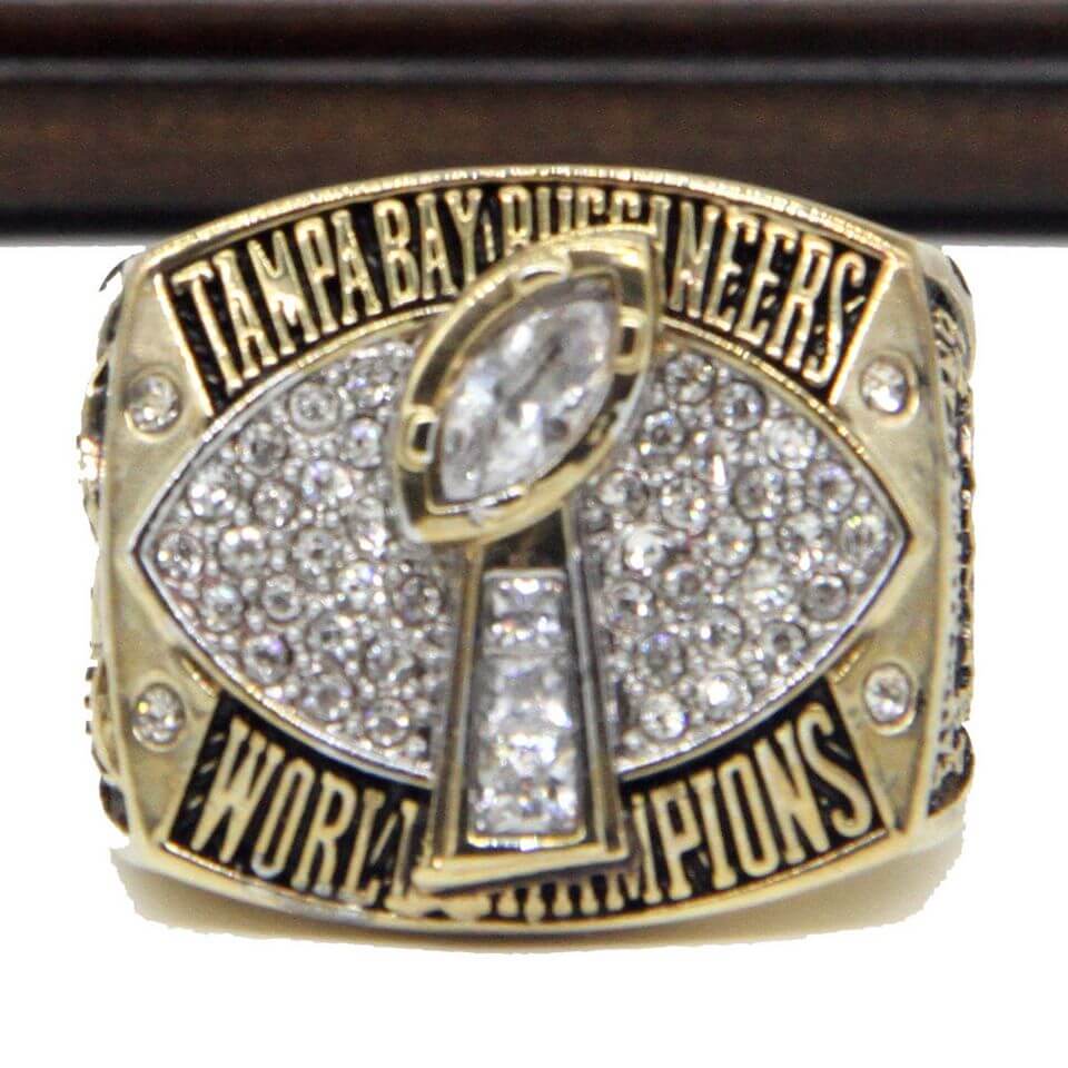2002 Tampa Bay Buccaneers, without box Super Bowl Championship Replica Ring for Sports Fans