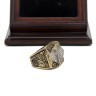 NFL 2002 Super Bowl XXXVII Tampa Bay Buccaneers Championship Replica Fan Ring with Wooden Display Case