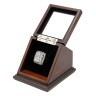 NFL 2007 Super Bowl XLII New York Giants Championship Replica Fan Ring with Wooden Display Case - Manning
