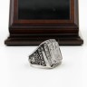 NFL 2007 Super Bowl XLII New York Giants Championship Replica Fan Ring with Wooden Display Case - Manning