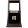 NFL 2010 Super Bowl XLV Green Bay Packers 18K Gold-Plated Championship Replica Fan Ring with Wooden Display Case - Rodgers