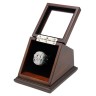 NFL 2011 Super Bowl XLVI New York Giants Championship Replica Fan Ring with Wooden Display Case - Manning