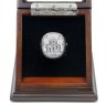 NFL 2011 Super Bowl XLVI New York Giants Championship Replica Fan Ring with Wooden Display Case - Manning