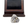 NFL 2012 Super Bowl XLVII Baltimore Ravens Championship Replica Fan Ring with Wooden Display Case - Flacco