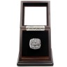 NFL 2013 Super Bowl XLVIII Seattle Seahawks Championship Replica Fan Ring with Wooden Display Case - Wilson 