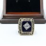 NHL 1980 New York Islanders Stanley Cup Championship Replica Fan Ring with Wooden Display Case