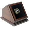 NHL 1981 New York Islanders Stanley Cup Championship Replica Fan Ring with Wooden Display Case