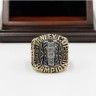 NHL 1982 New York Islanders Stanley Cup Championship Replica Fan Ring with Wooden Display Case