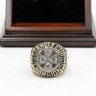 NHL 1983 New York Islanders Stanley Cup Championship Replica Fan Ring with Wooden Display Case