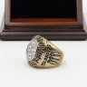 NHL 1983 New York Islanders Stanley Cup Championship Replica Fan Ring with Wooden Display Case