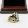 NHL 1983 New York Islanders Stanley Cup Championship Replica Fan Ring with Wooden Display Case