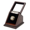 NHL 1988 Edmonton Oilers Stanley Cup Championship Replica Fan Ring with Wooden Display Case