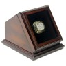 NHL 1988 Edmonton Oilers Stanley Cup Championship Replica Fan Ring with Wooden Display Case