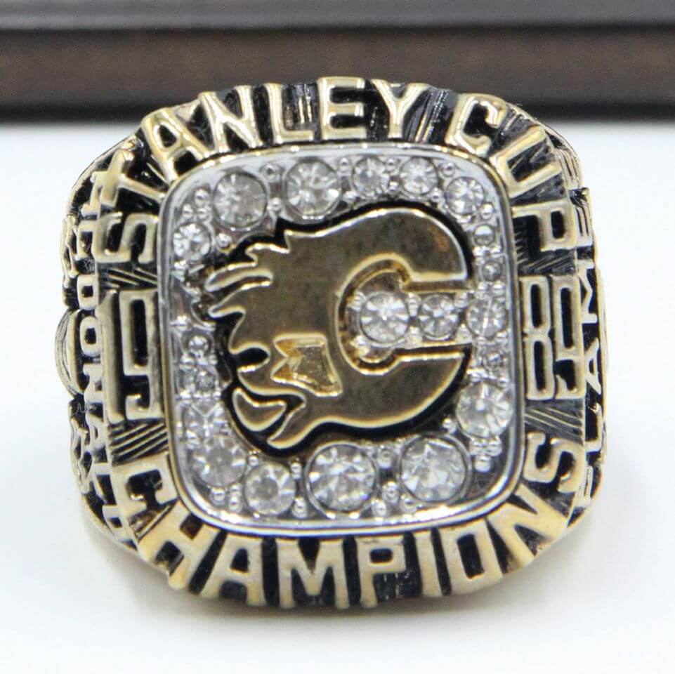 Calgary Flames 1989 Stanley Cup Final NHL Championship Ring