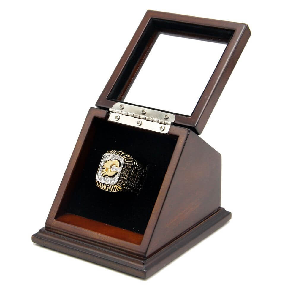 Calgary Flames 1989 Stanley Cup Final NHL Championship Ring