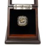 NHL 1989 Calgary Flames Stanley Cup Championship Replica Fan Ring with Wooden Display Case