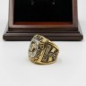 NHL 1991 Pittsburgh Penguins Stanley Cup Championship Replica Fan Ring with Wooden Display Case