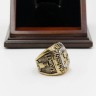 NHL 1991 Pittsburgh Penguins Stanley Cup Championship Replica Fan Ring with Wooden Display Case