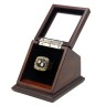 NHL 1992 Pittsburgh Penguins Stanley Cup Championship Replica Fan Ring with Wooden Display Case